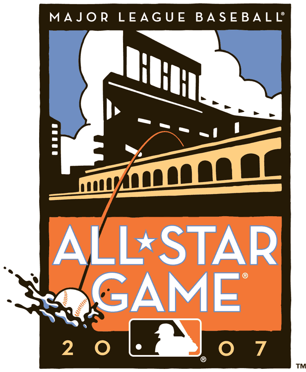 MLB All-Star Game 2007 Primary Logo DIY iron on transfer (heat transfer)